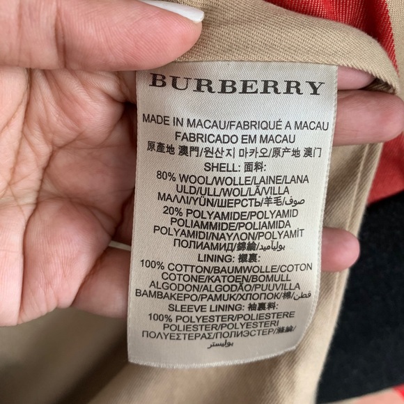 Mens Burberry Brit Wool Jacket - Picture 4 of 14